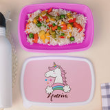 Rainbow Unicorn - Plastic Lunch Box - GOTShirts