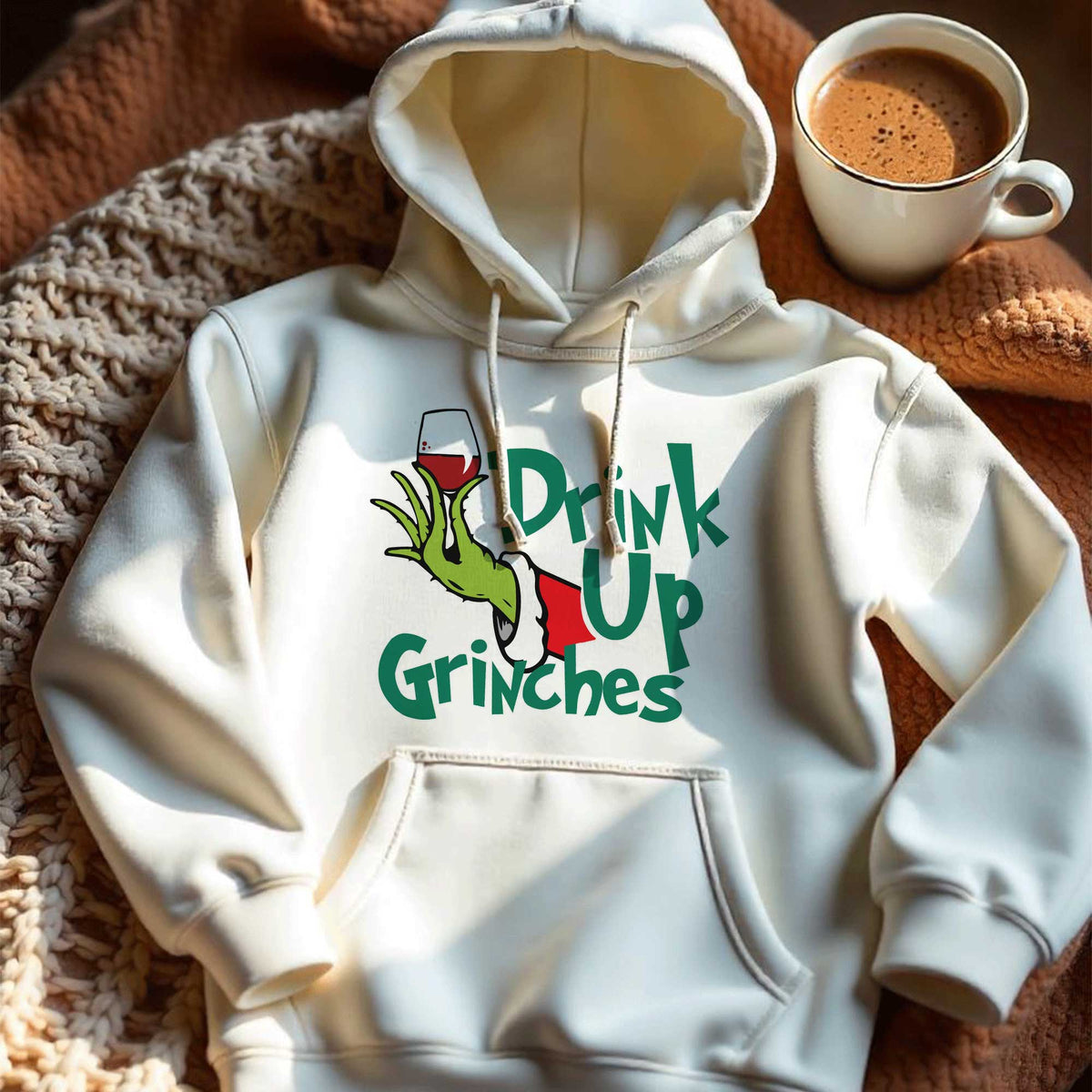 Drink Up Grinches - Hoodie - GOTShirts