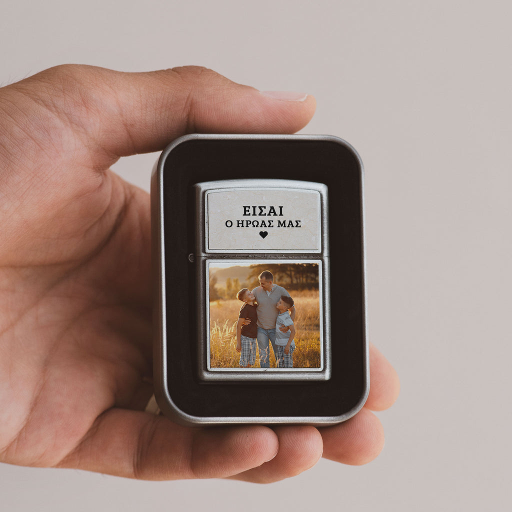 Our Hero - Silver Metallic Lighter - GOTShirts