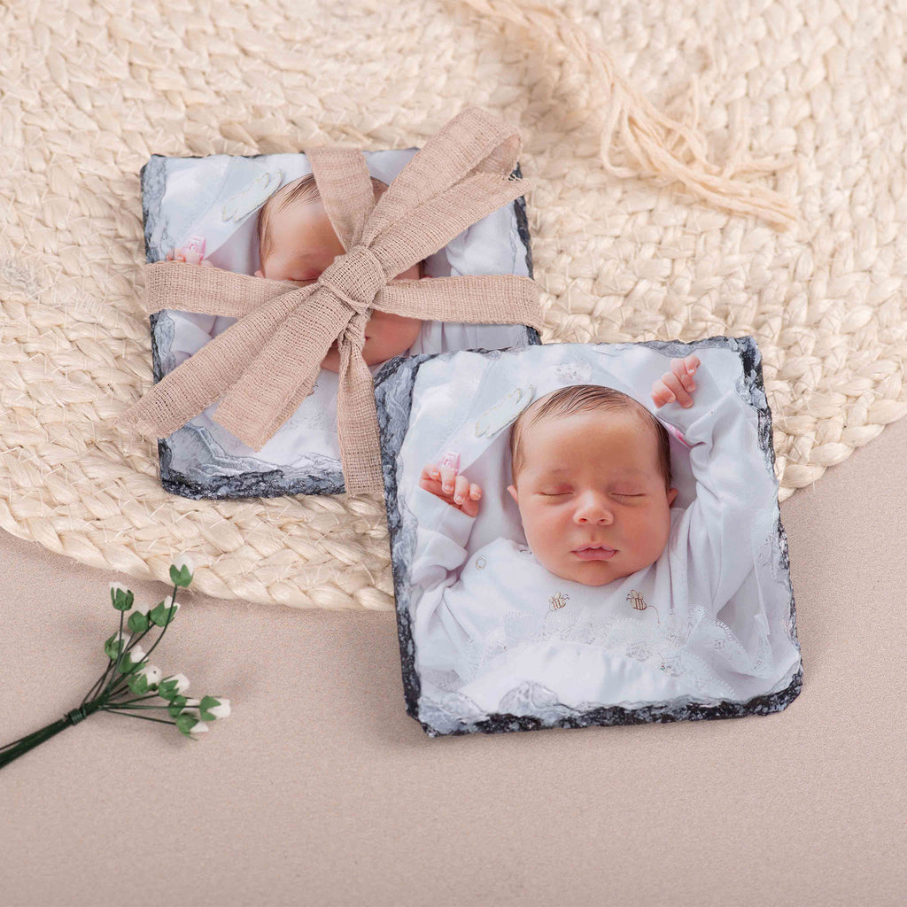 Rock Slate Coasters - Set Of 4 - GOTShirts