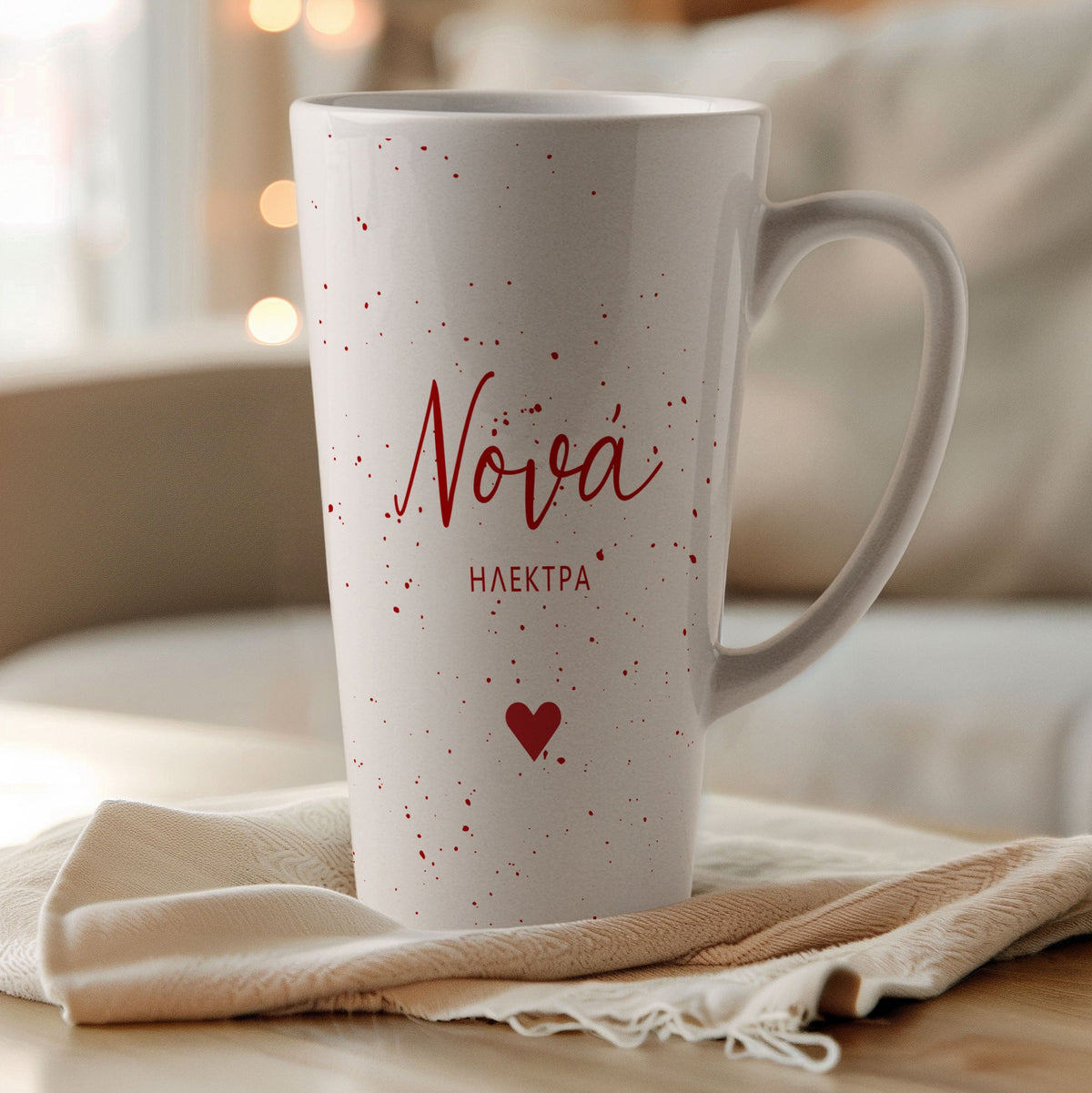 Red Dots Godmother - Tall Latte Mug - GOTShirts
