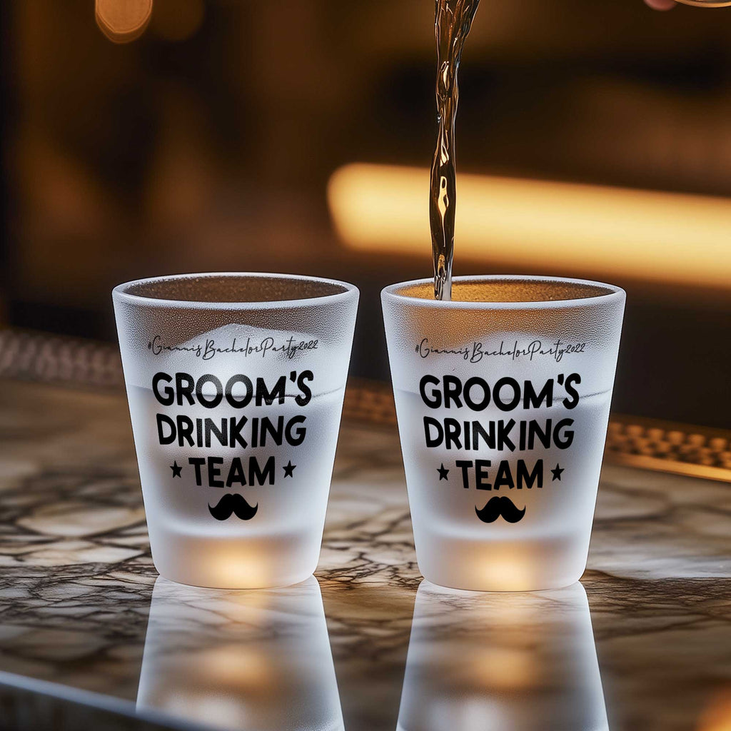 Frosted Shot Glass - Set Of 4 - GOTShirts