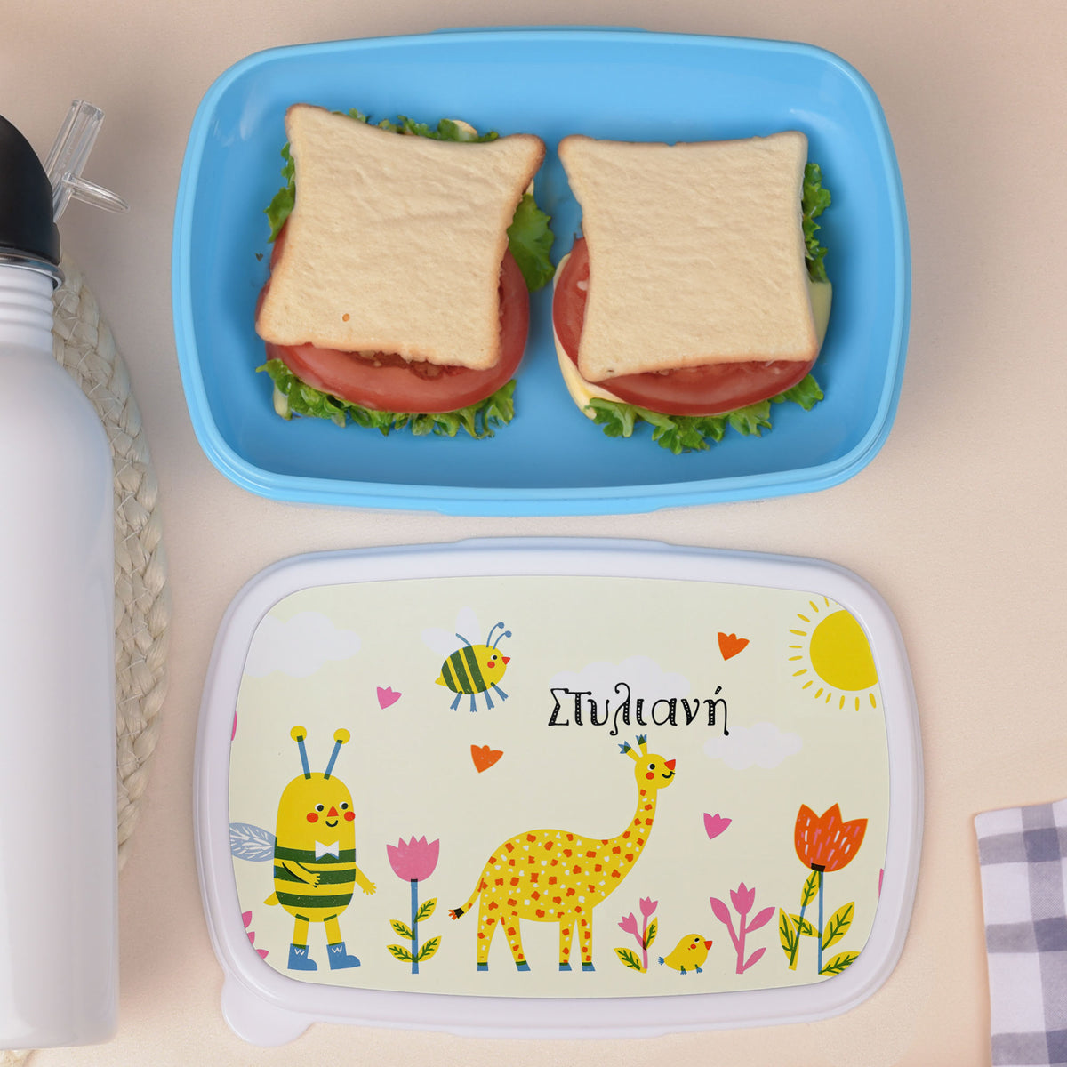 Cute Animals - Plastic Lunch Box - GOTShirts