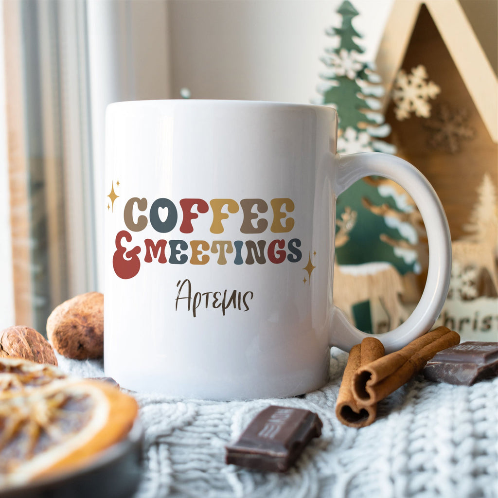 Coffee & Meetings - Ceramic Mug 330ml - GOTShirts