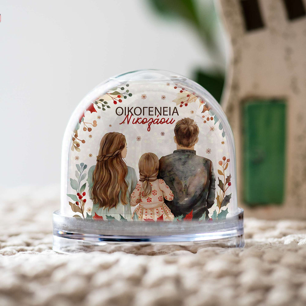 Family Christmas Winter Florals - Snow Ball - GOTShirts