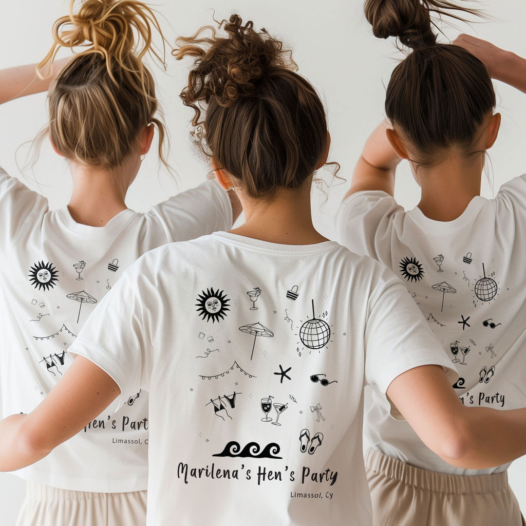 Hen Party - T-shirt (2 Sides Design) - GOTShirts