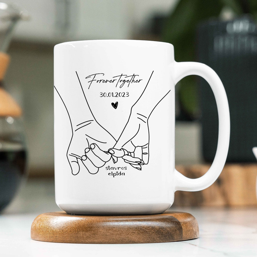 Forever Together - Large Ceramic Coffee Mug - GOTShirts