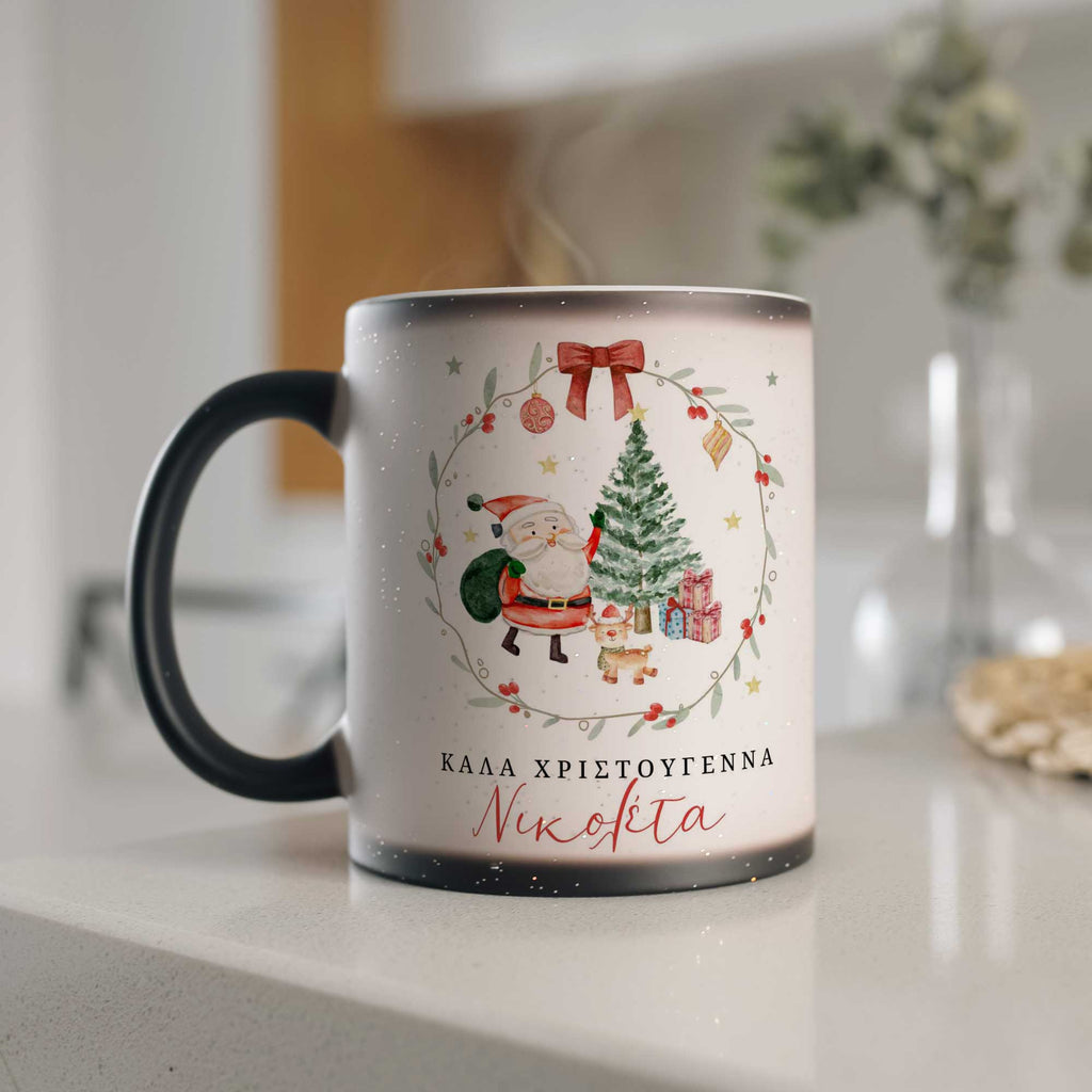 Happy Santa - Glitter Magic Mug - GOTShirts
