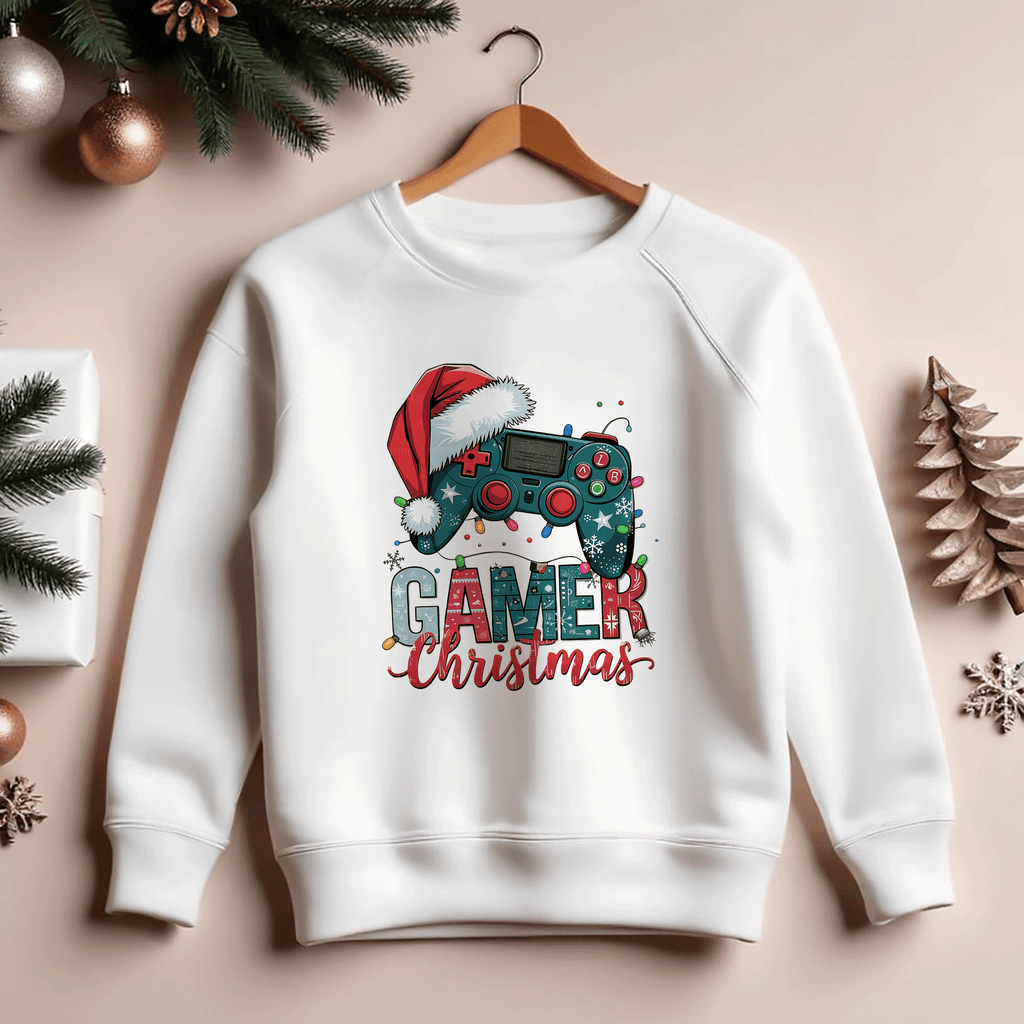 Gamer Christmas Sweatshirt - GOTShirts