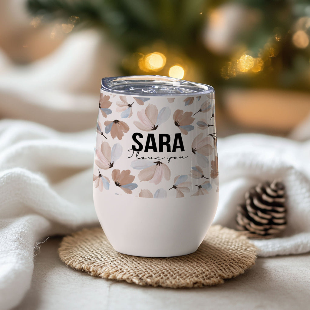 I Love You - Stainless Steel White Mug - GOTShirts