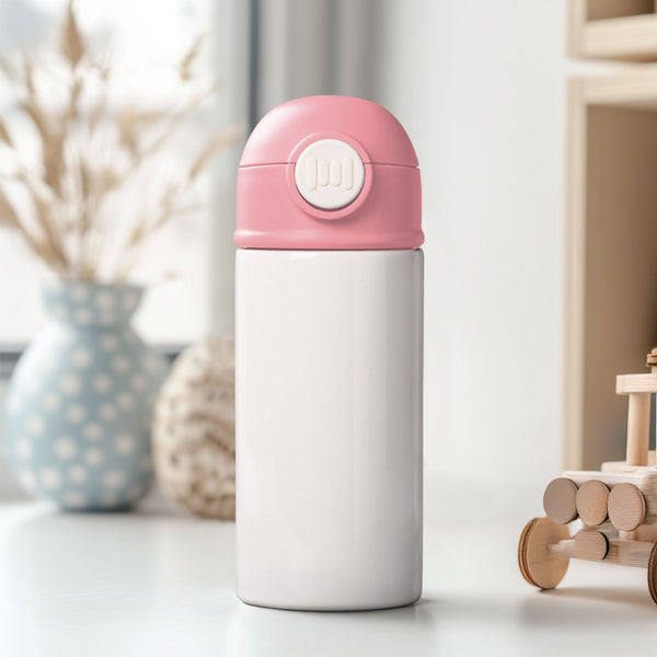 Basketball Girl - Double Wall Colored Water Bottle - GOTShirts