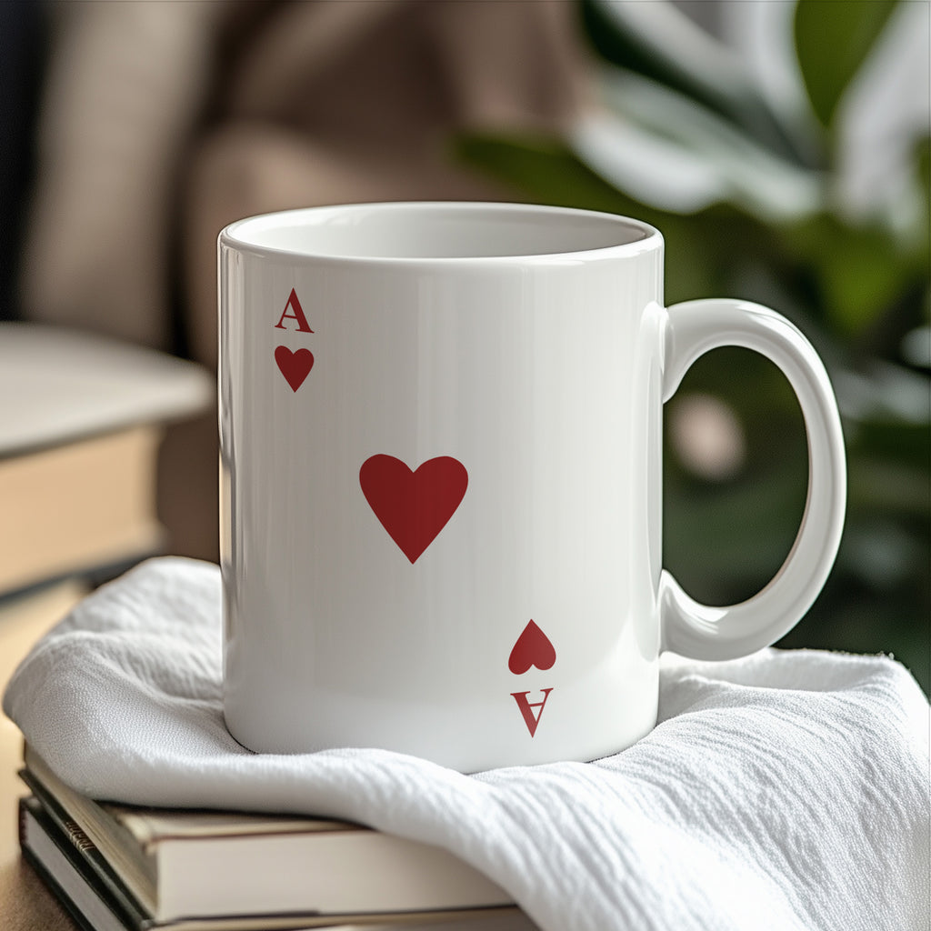 Deck Card Red - Ceramic Mug 330ml - GOTShirts
