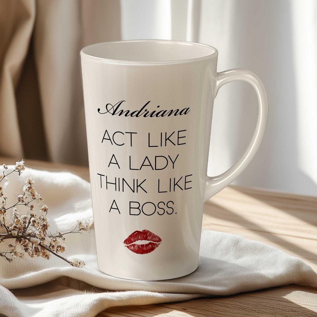 Like A Boss - Tall Latte Mug - GOTShirts