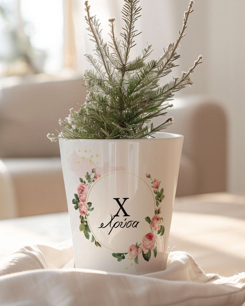 Flowers & Name - Flower Pot - GOTShirts