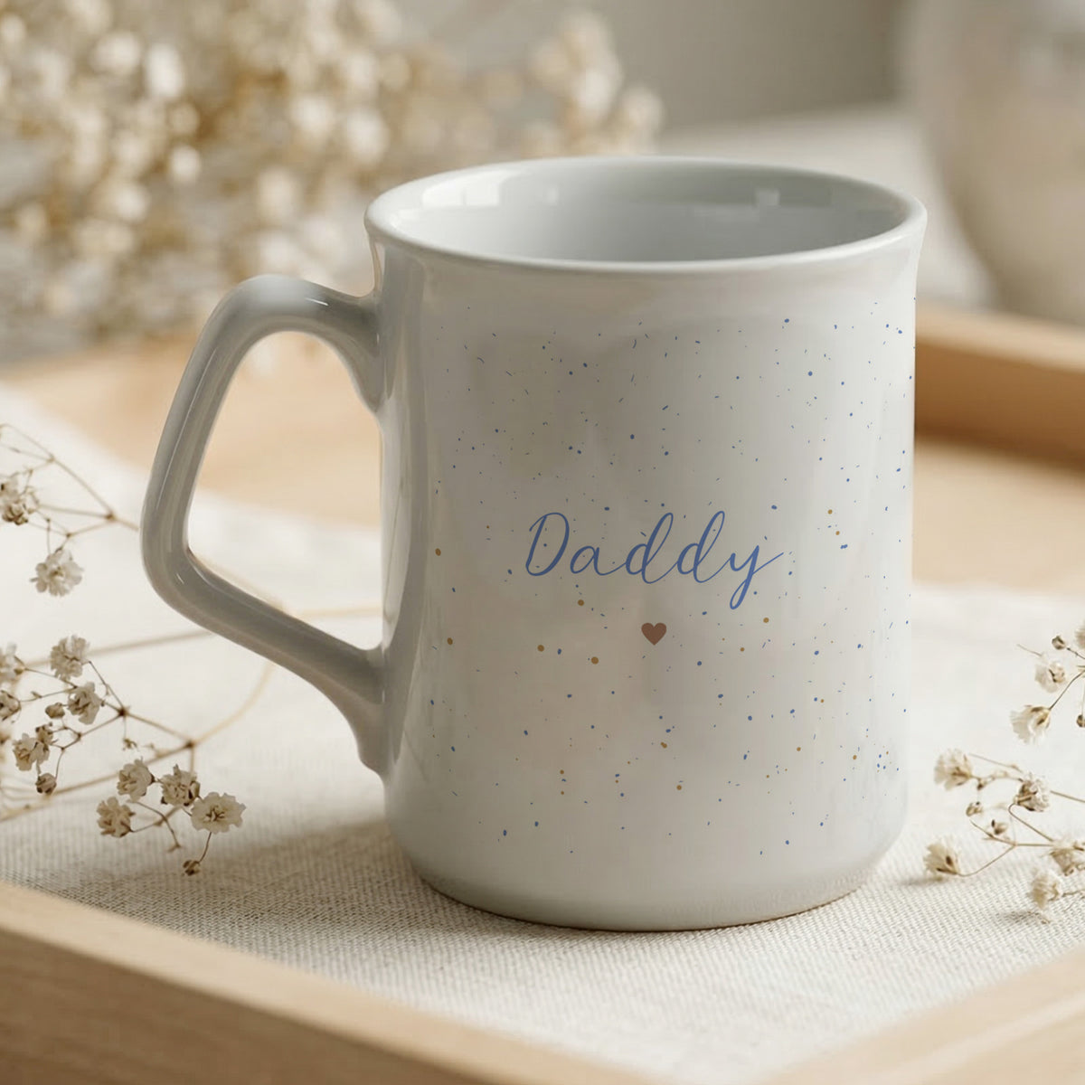 Daddy With Speckles - Ceramic Mug 9oz - GOTShirts