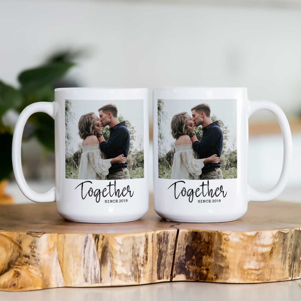 Together Since - Large Ceramic Mug Set Of 2 - GOTShirts
