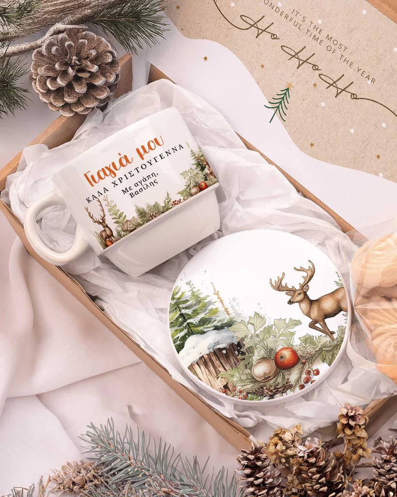 Merry Christmas Grandparents - Coffee Mug & Coaster Set - GOTShirts