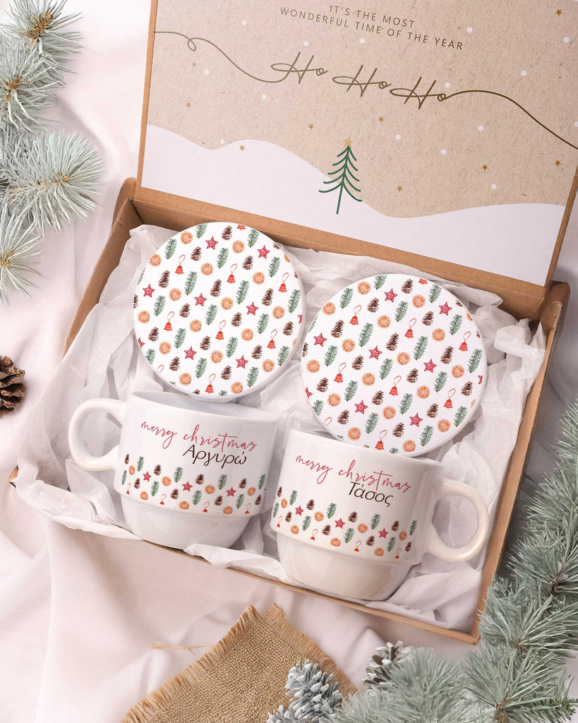 Christmas Ornaments - Coffee Mug & Coaster Double Set - GOTShirts