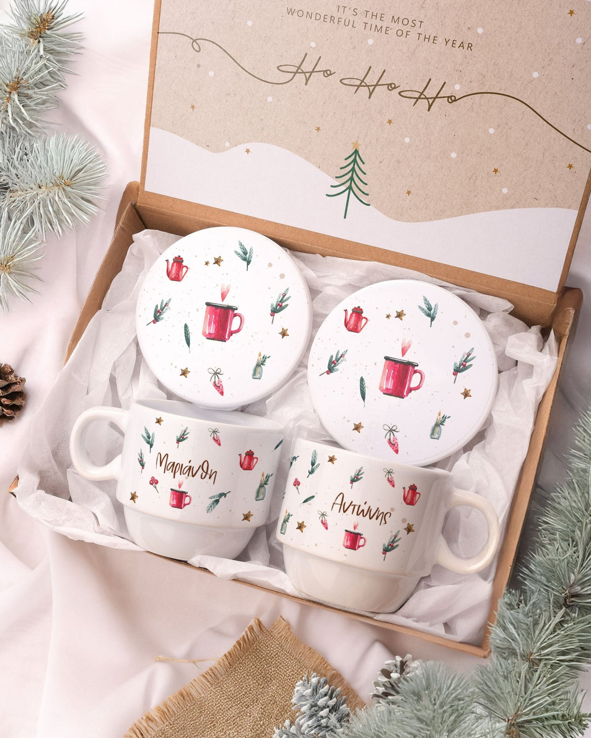 Watercolor Pattern - Coffee Mug & Coaster Set - GOTShirts