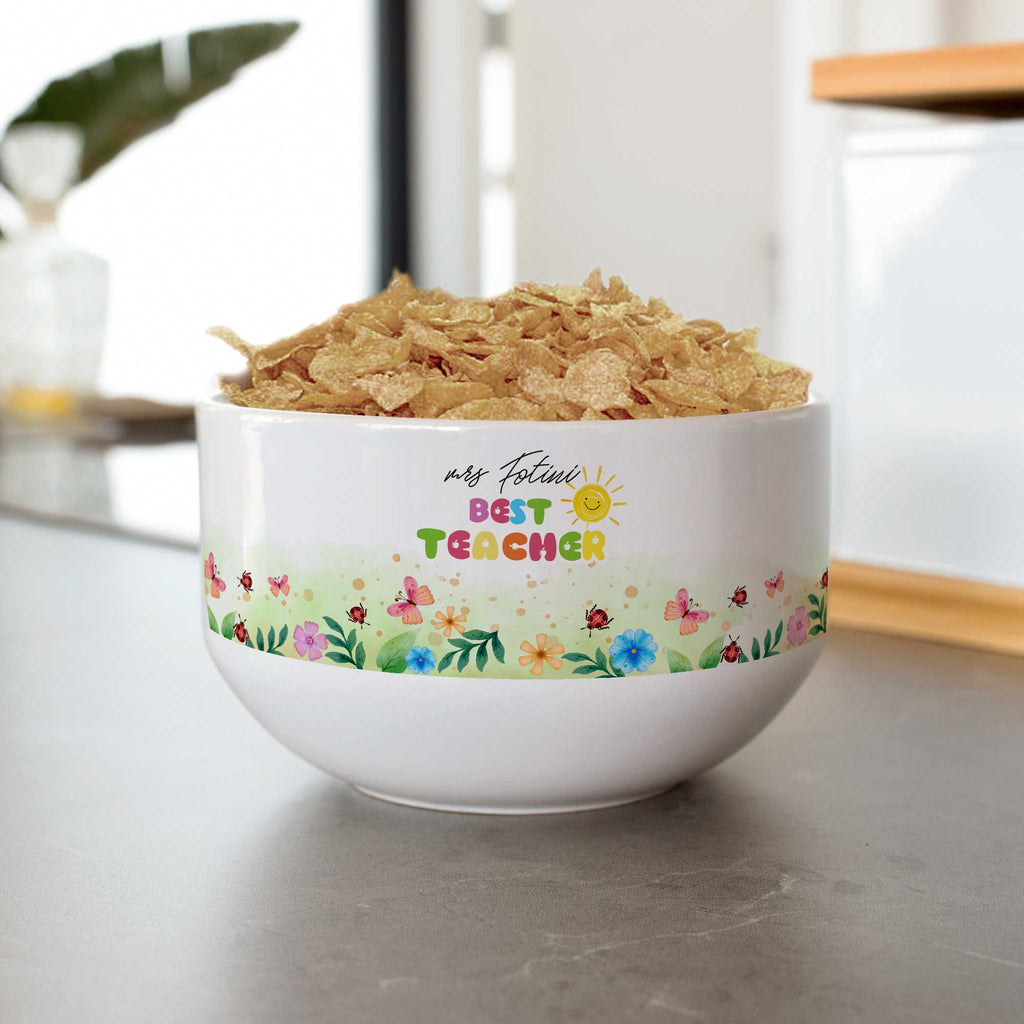 Best Teacher - Ceramic Bowl - GOTShirts