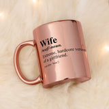 Wife Definition Mirror Mug - GOTShirts