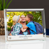 Best Dad In The World - Crystal Photo Display - GOTShirts