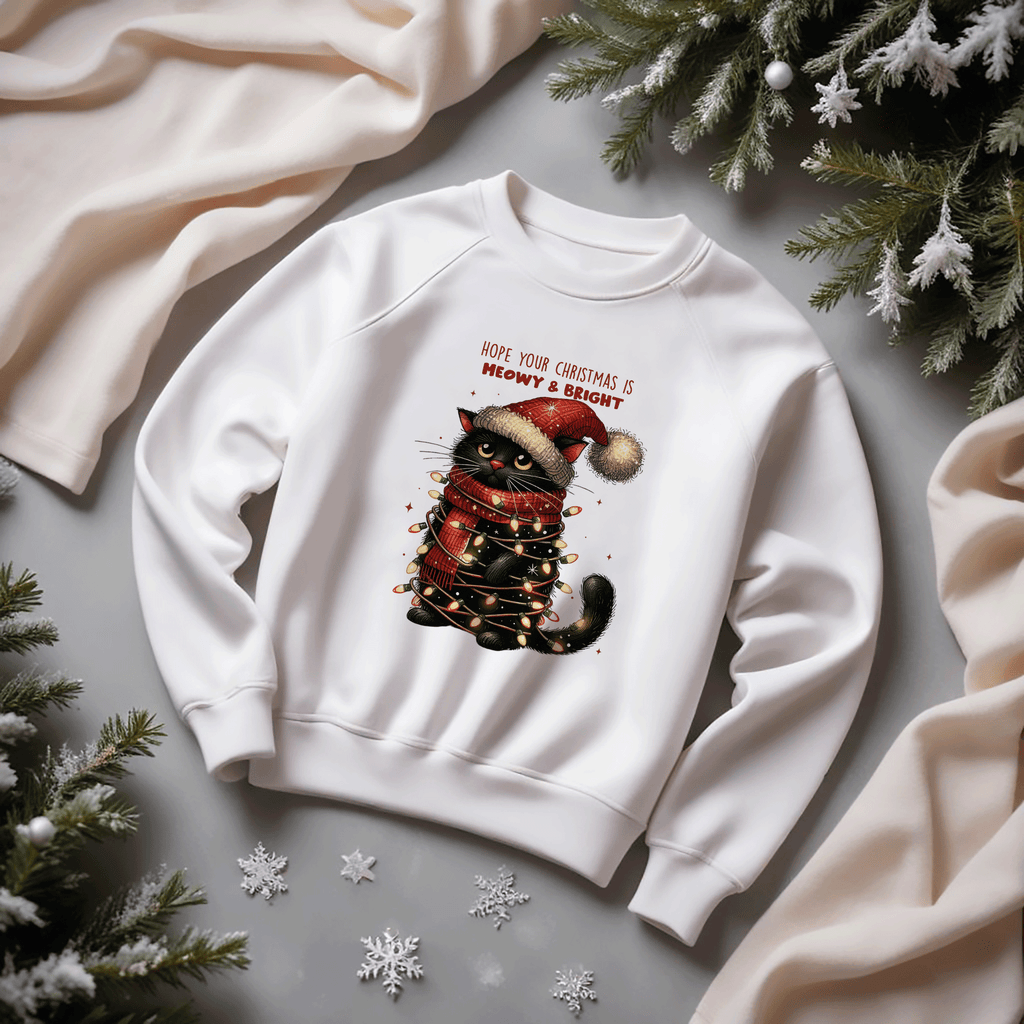 Meowy & Bright Sweatshirt - GOTShirts