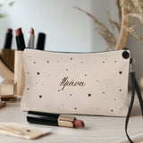 Brown Hearts - Makeup Bag Gift Box - GOTShirts
