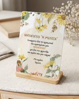 My Favorite Kindergarten - Bamboo Stand Frame - GOTShirts