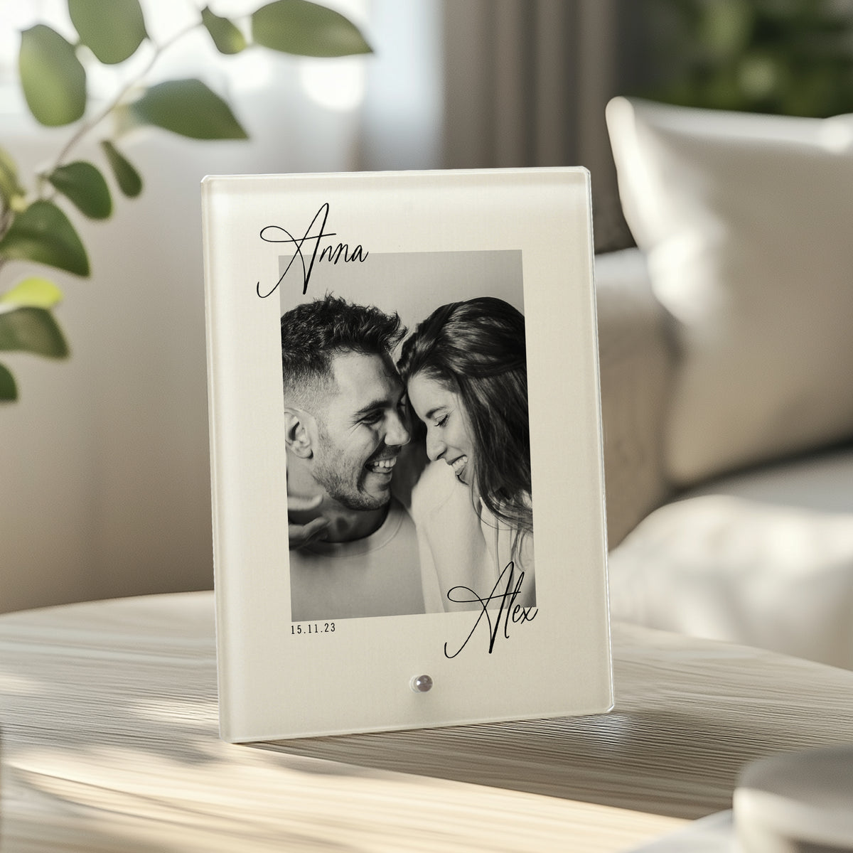 Black & White - Glass Frame - GOTShirts