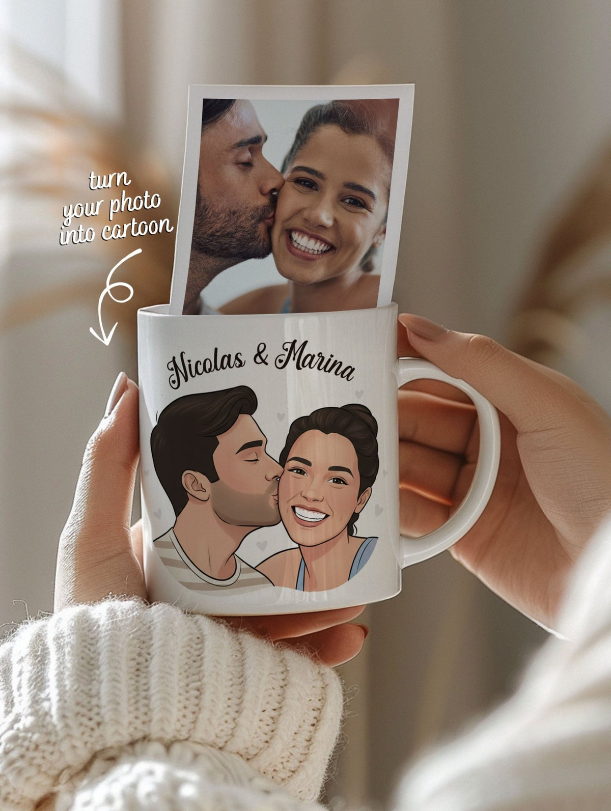 Me & You - Cartoon Me 11oz Mug - GOTShirts