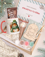 Green Squirrel - Mug & Paintings Gift Box - GOTShirts