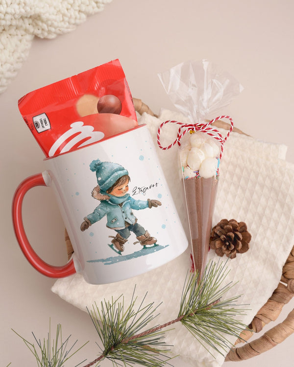 Winter Boy - Mug & Paintings Gift Box - GOTShirts