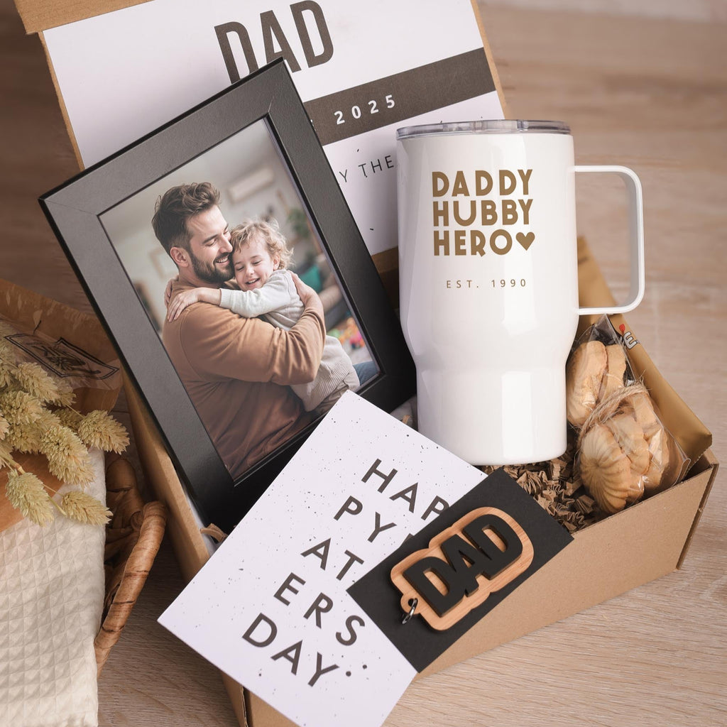 Hubby Hero - White Handle Tumbler Gift Box - GOTShirts