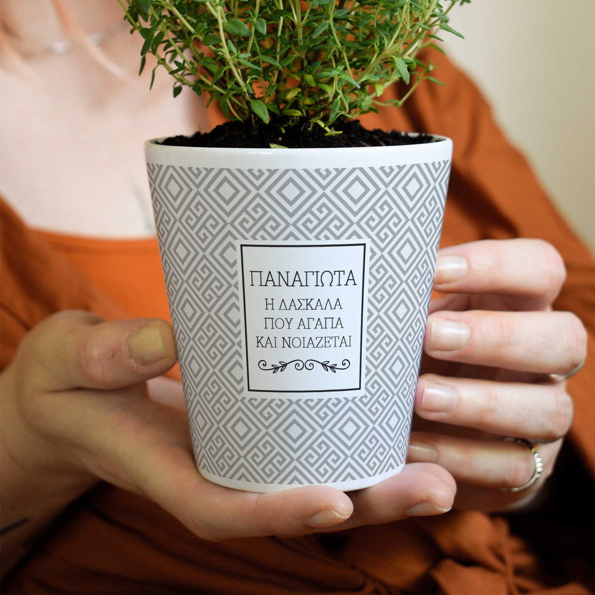 Teacher Who Cares - Flower Pot - GOTShirts
