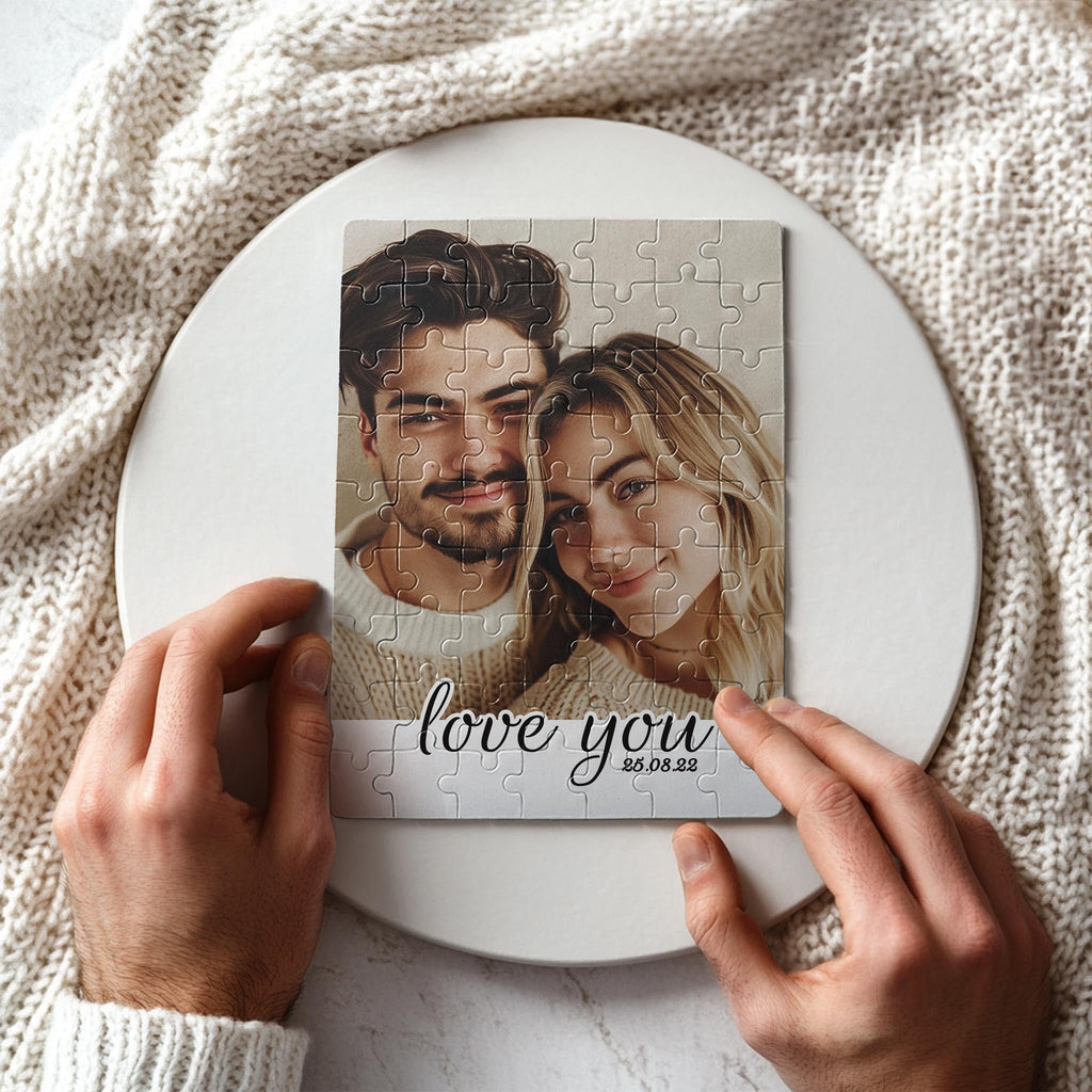 I Love You - Fridge Magnetic Rectangle Puzzle - GOTShirts