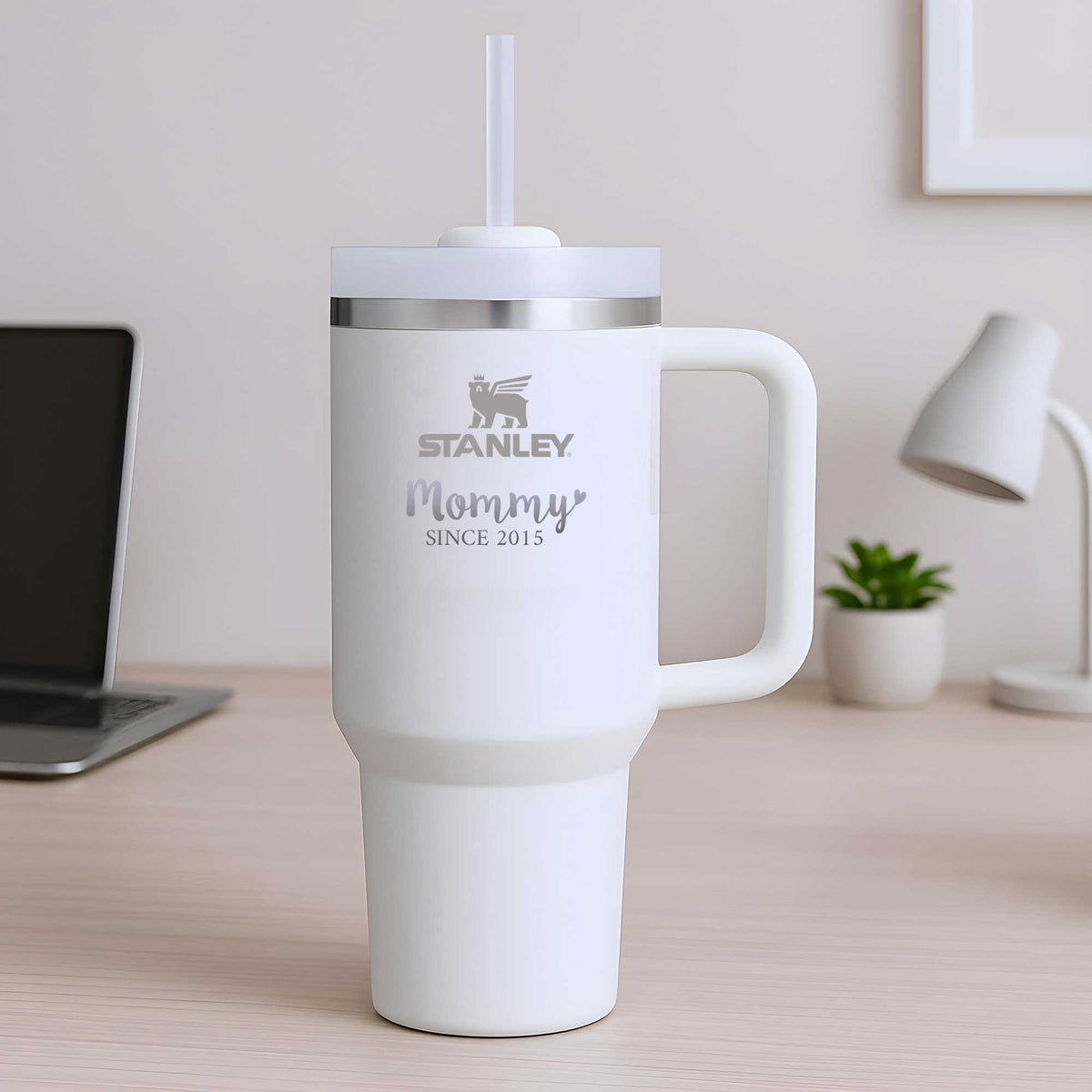 Stanley Quencher Engraved Tumbler - Frost - GOTShirts