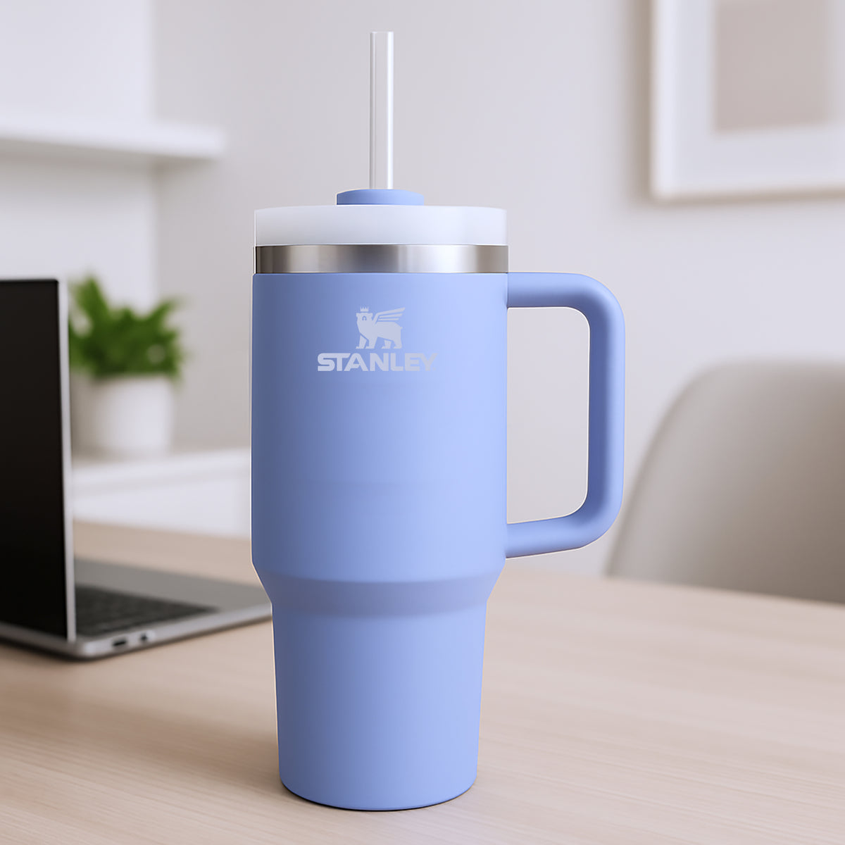 Stanley Quencher Engraved Tumbler - Hydrangea - GOTShirts
