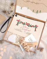 Merry Christmas My Beautiful Godmother - Makeup Bag Gift Box - GOTShirts