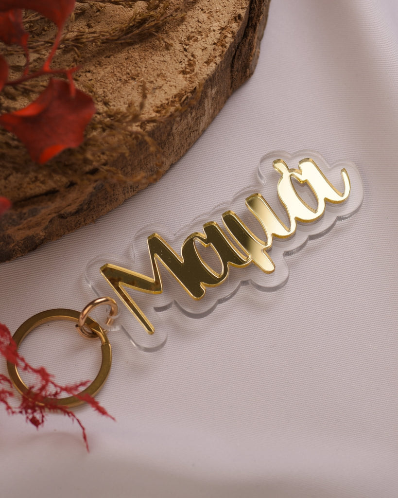 "Μαμά" Plexiglass Keyring - GOTShirts