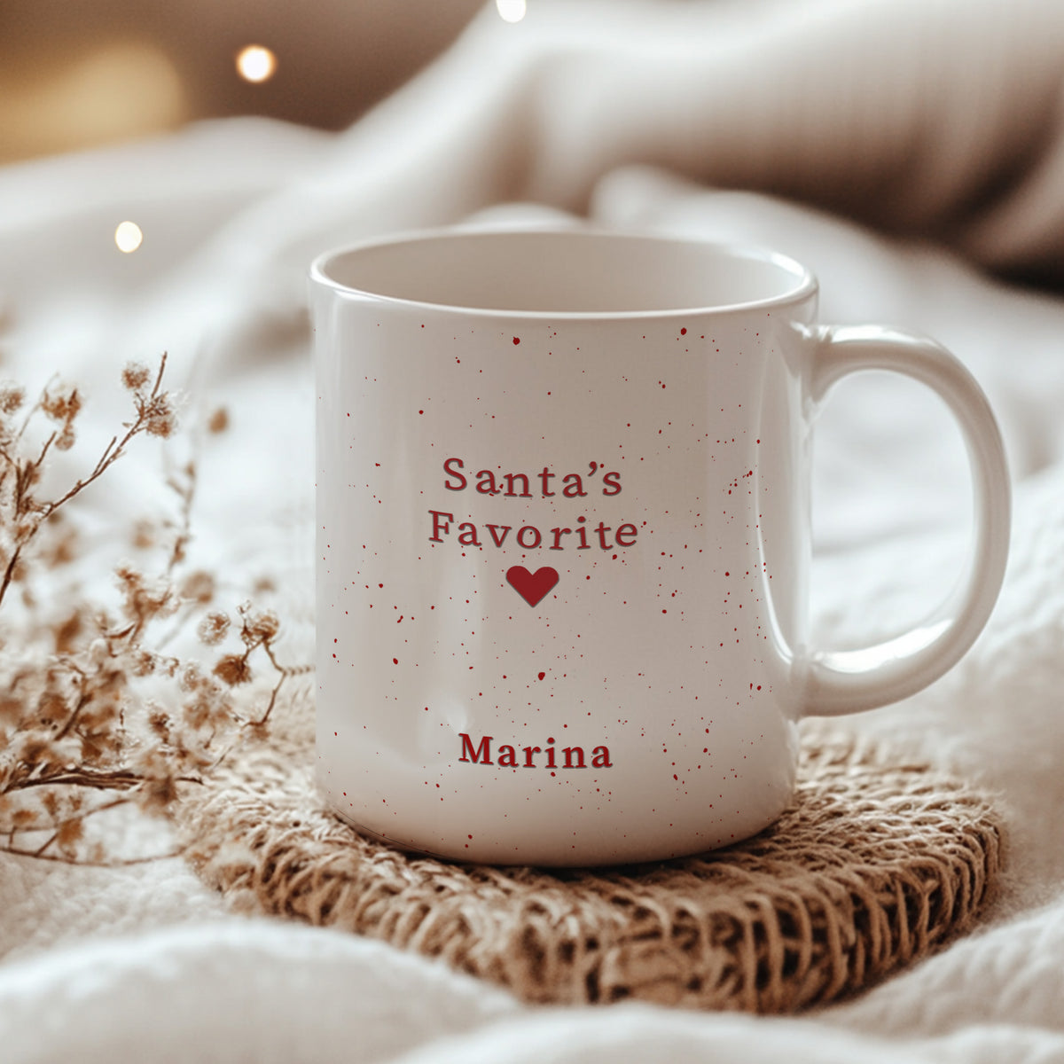 Santa's Favorite - Ceramic Mug 11oz & Coaster Gift Box - GOTShirts