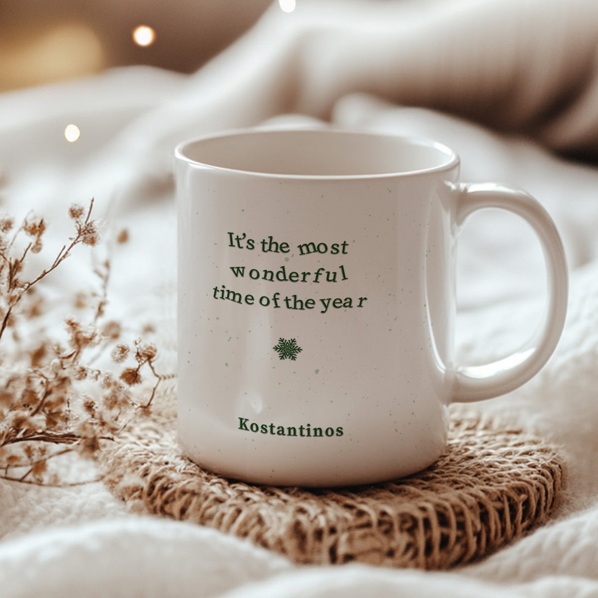 Most Wonderful Time Of The Year - Ceramic Mug 11oz & Coaster Gift Box - GOTShirts