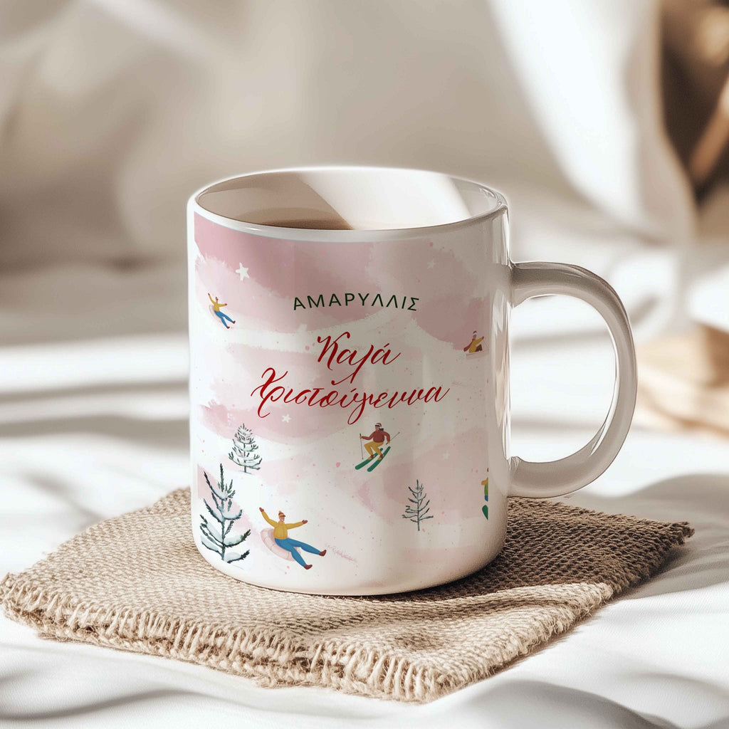 Pink Snowboard - Ceramic Mug 330ml - GOTShirts