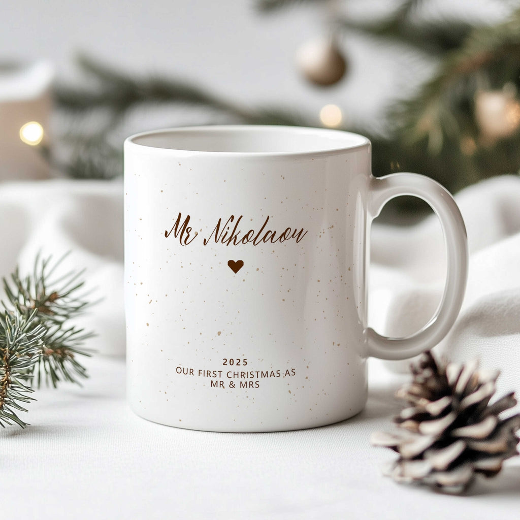 Our First Christmas, Mr - Ceramic Mug 330ml - GOTShirts