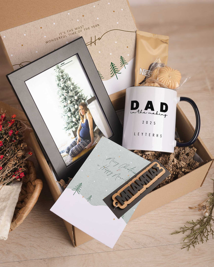 Dad In The Making - Black Mug Gift Box - GOTShirts