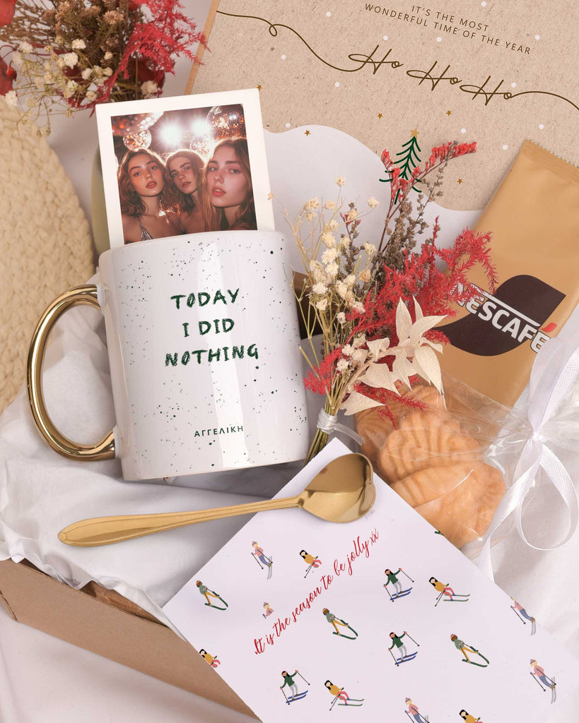 Today I Did Nothing - Secret Santa Gold Gift Box - GOTShirts