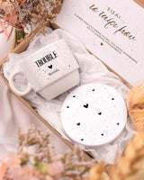 Where I Go Trouble Follows - Coffee Mug & Coaster Set - GOTShirts