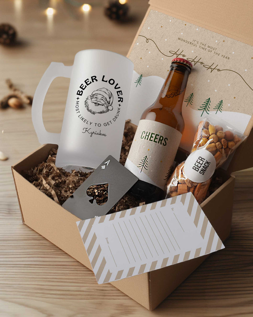 Beer Lover - Secret Santa Beer Gift Box - GOTShirts