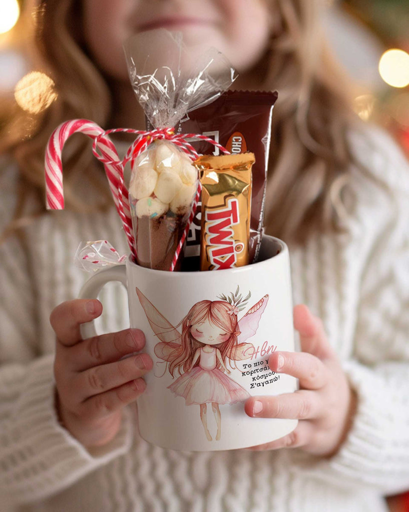 Pink Fairy - Ceramic Mug Hot Chocolate Gift Set - GOTShirts