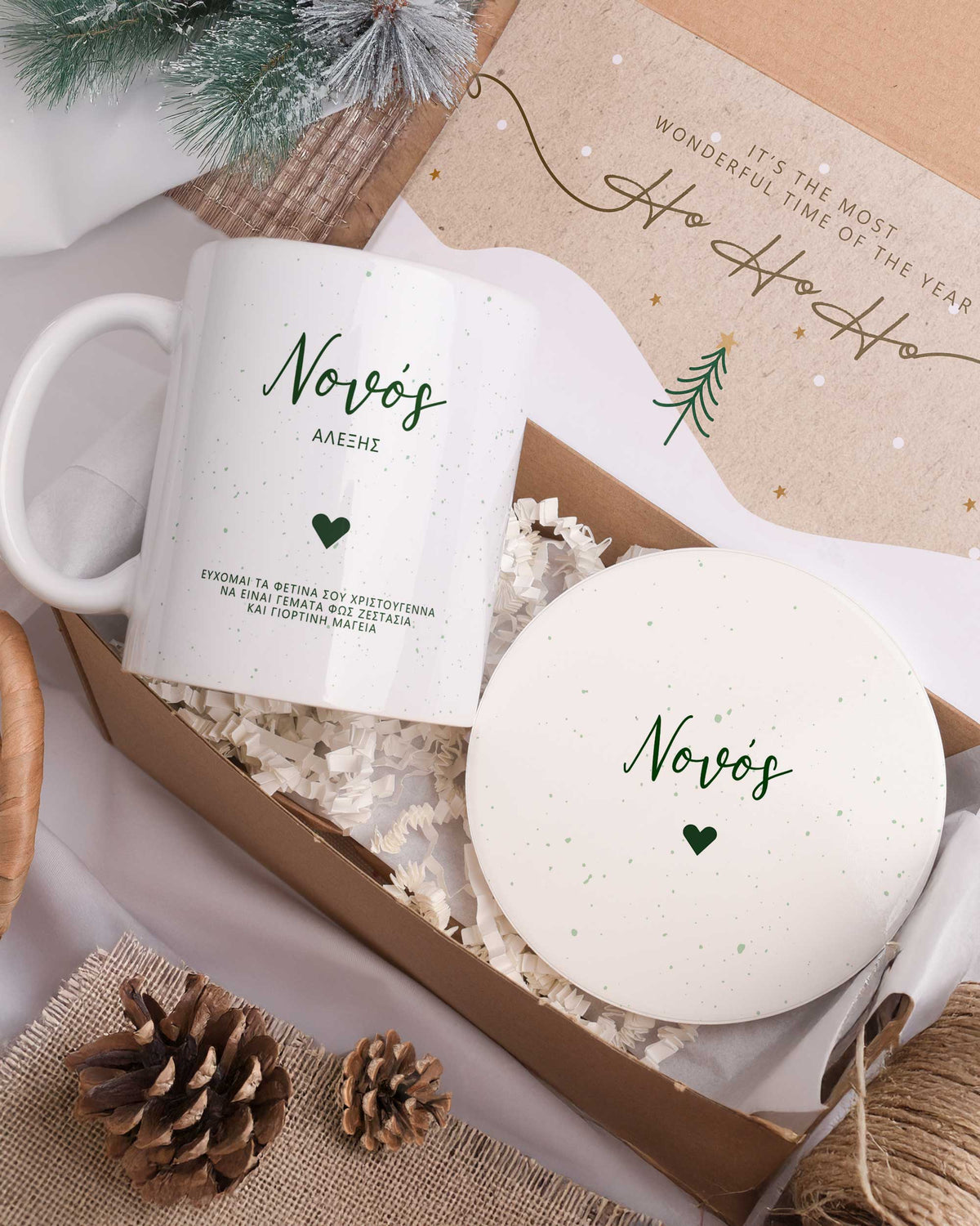 Godparents - Ceramic Mug 11oz & Coaster Gift Box - GOTShirts